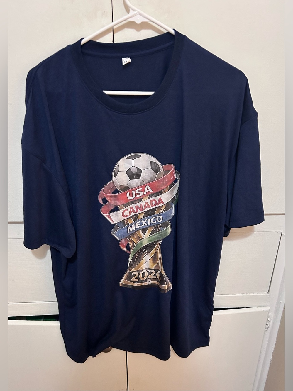 World Cup 2026 men’s size 2XL shirt